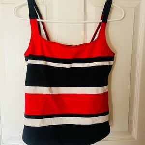 GORG RED SWIMWEAR TOP